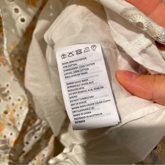 Bardot Broderie Corset Dress - Picture 8 of 12